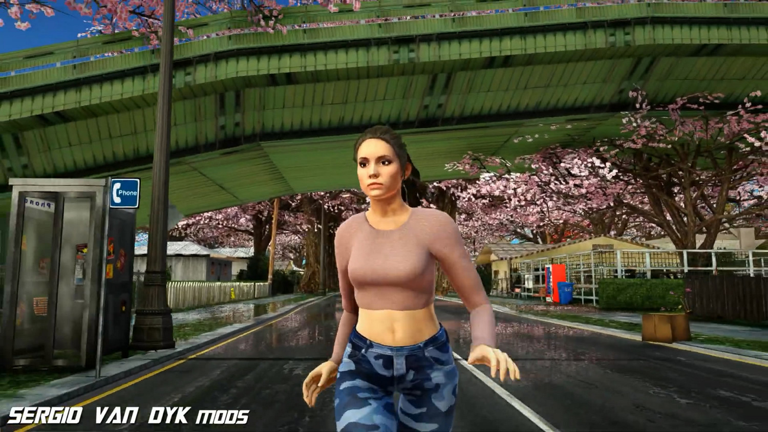 《GTA6》女主角亂入!《GTA SA》超酷人物MOD發布 《GTA6》女主角亂入!《GTA SA》超酷人物MOD發布