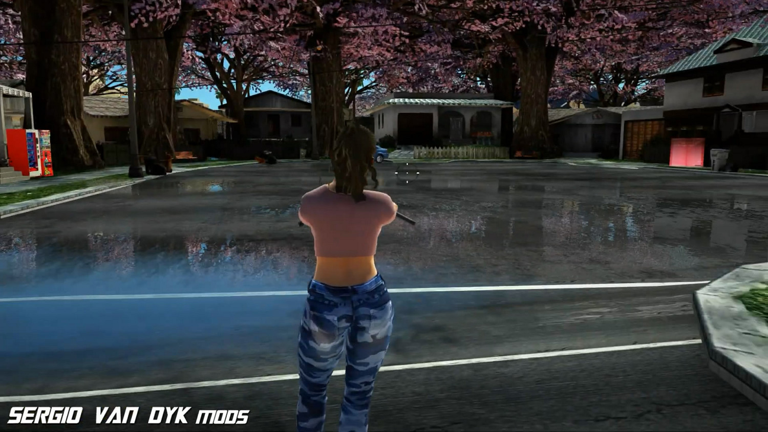 《GTA6》女主角亂入!《GTA SA》超酷人物MOD發布 《GTA6》女主角亂入!《GTA SA》超酷人物MOD發布