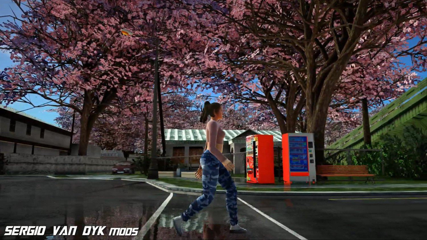 《GTA6》女主角亂入!《GTA SA》超酷人物MOD發布 《GTA6》女主角亂入!《GTA SA》超酷人物MOD發布