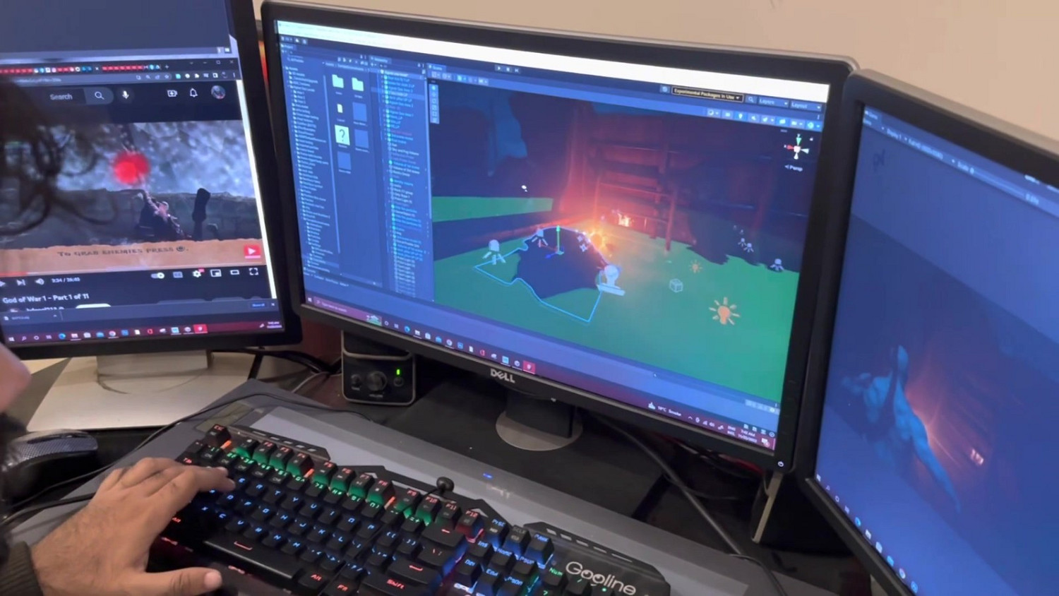 粉絲自製項目 利用Unity引擎重製初代《戰神》