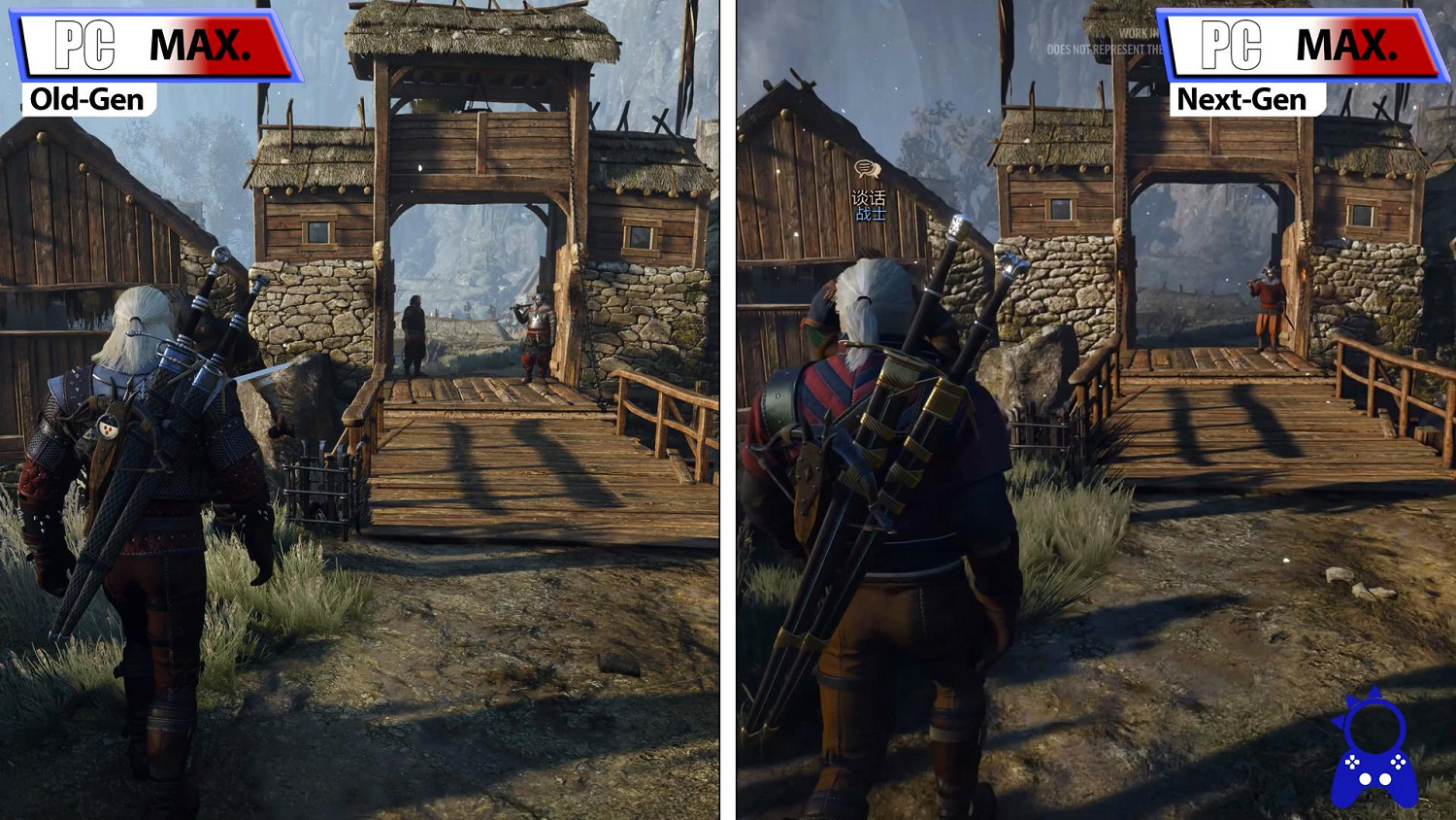 各平台《巫師3》原版與次世代版畫面對比：主機大提升
