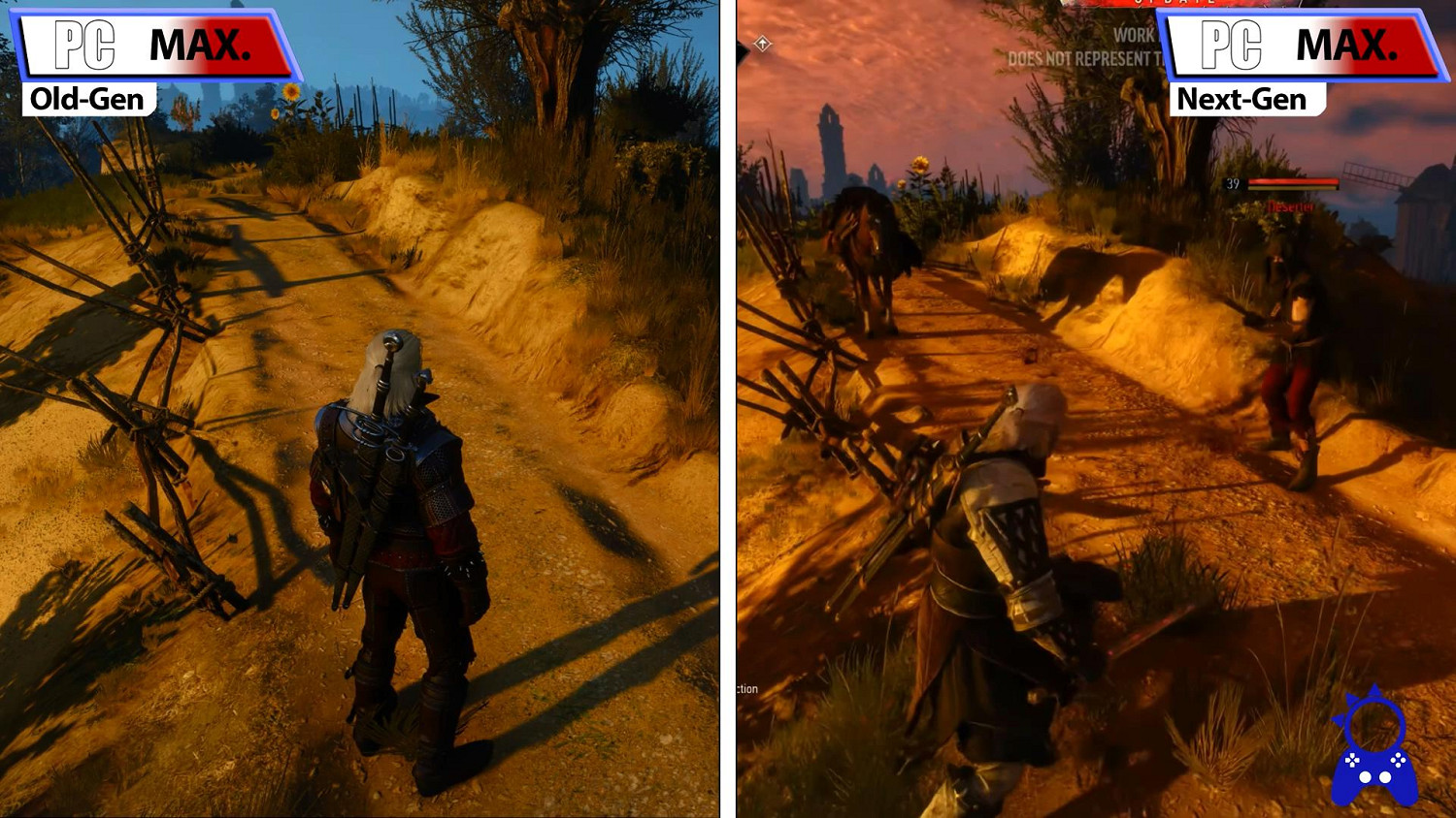 各平台《巫師3》原版與次世代版畫面對比：主機大提升