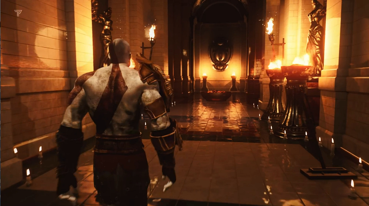 奎爺霸氣程度大大提升！粉絲自製虛幻5版《戰神2》