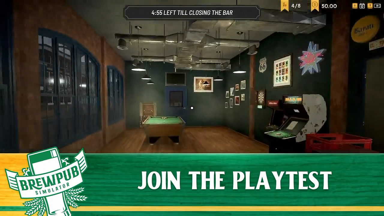 打造自釀酒！《自釀酒吧模擬器》新實機展示影像公布