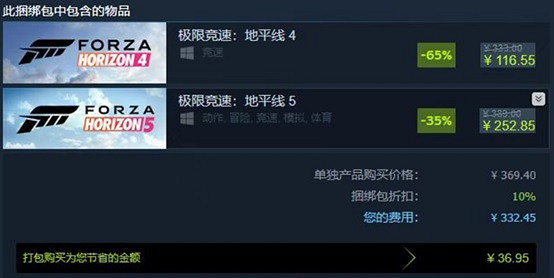 -54%！《地平線5》黑五史低組合包特惠！報名贏豪禮