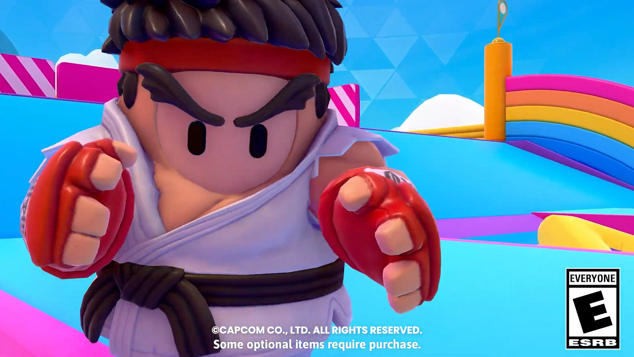 《糖豆人：終極淘汰賽》連動《快打旋風》皮膚 表情上線