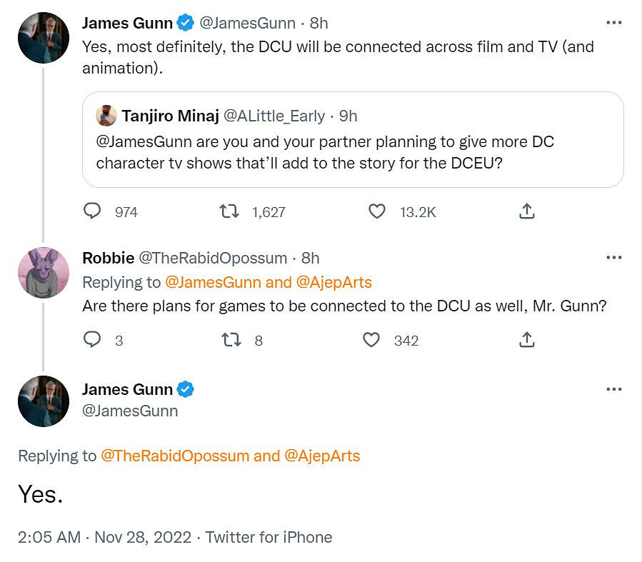 詹姆斯·古恩：DC遊戲、電影將互相關聯 共處同一宇宙