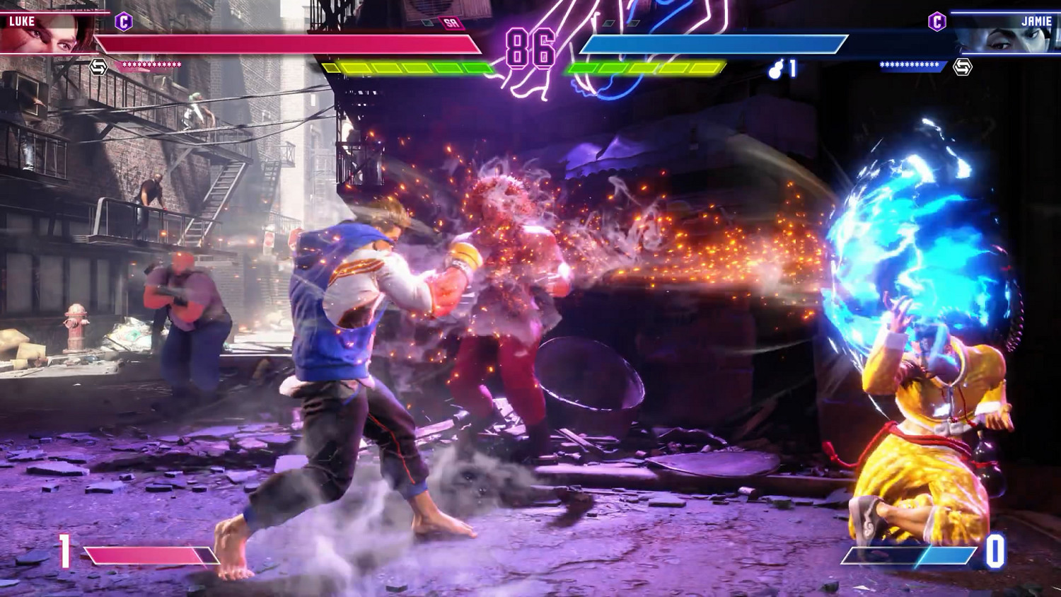 遊戲開發人員親自展示兩場《快打旋風6》高水平對戰！