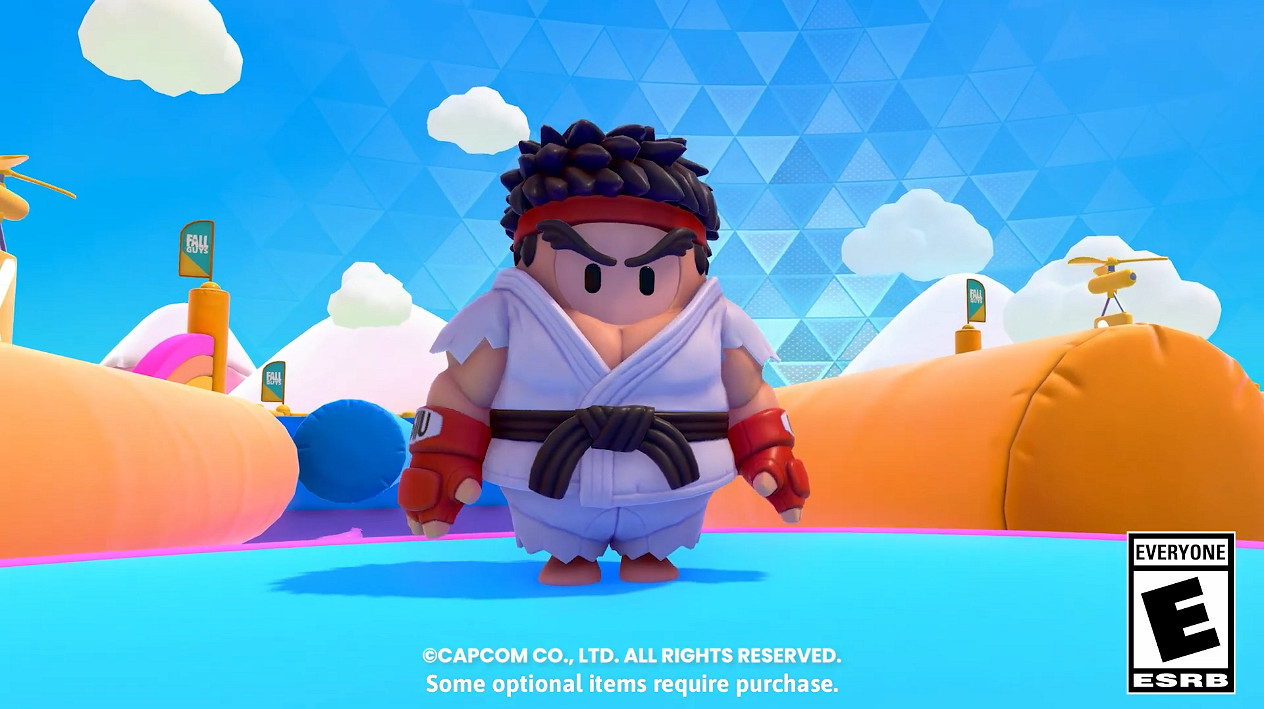 《糖豆人：終極淘汰賽》連動《快打旋風》皮膚 表情上線