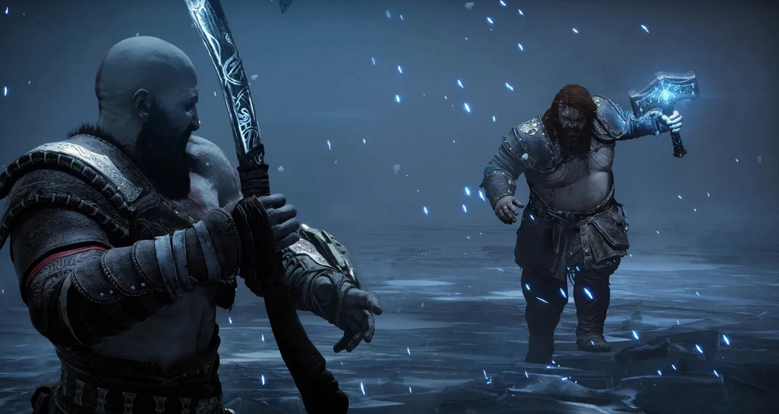 手握利維坦之斧!球星詹姆斯曬《戰神5》奎爺COS照! 手握利維坦之斧!球星詹姆斯曬《戰神5》奎爺COS照!