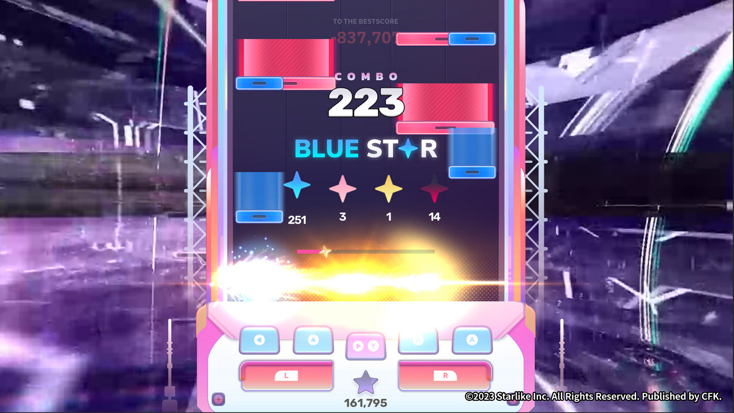 音樂節奏遊戲《Sixtar Gate: STARTRAIL》Switch版 明年3月發售