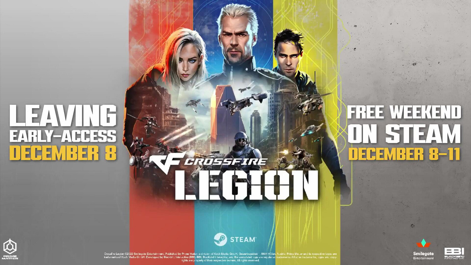 《穿越火線：軍團》12月結束搶先體驗 新指揮官登場!