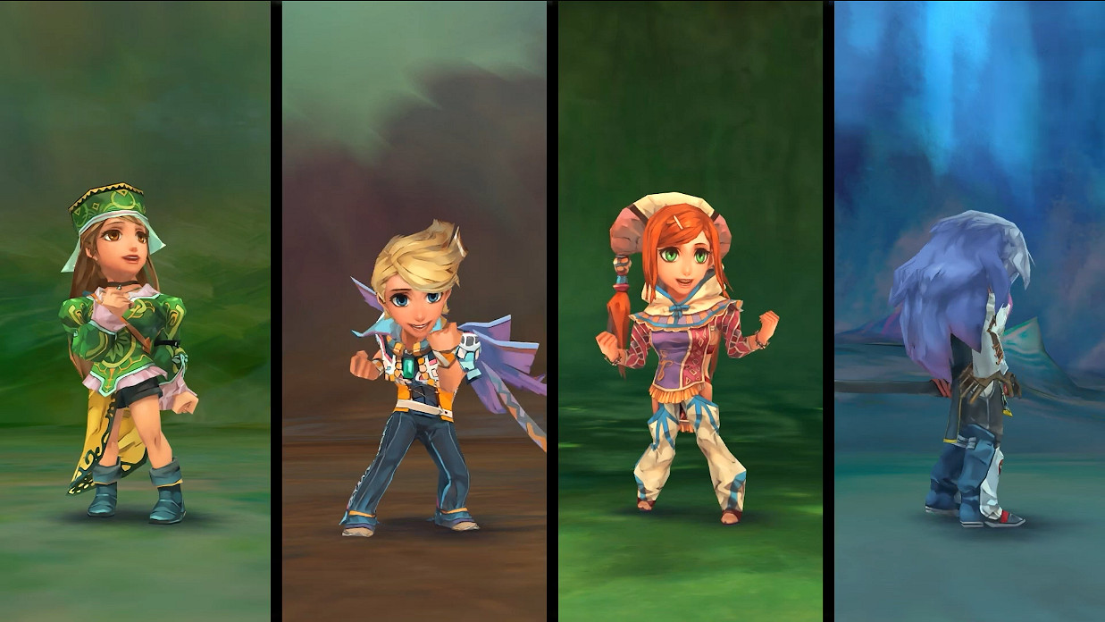 SE《浪漫沙加：吟遊詩人之歌高清版》角色預告公開