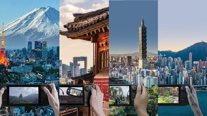 Steam Deck將於12月17日 在日韓港台地區正式發售