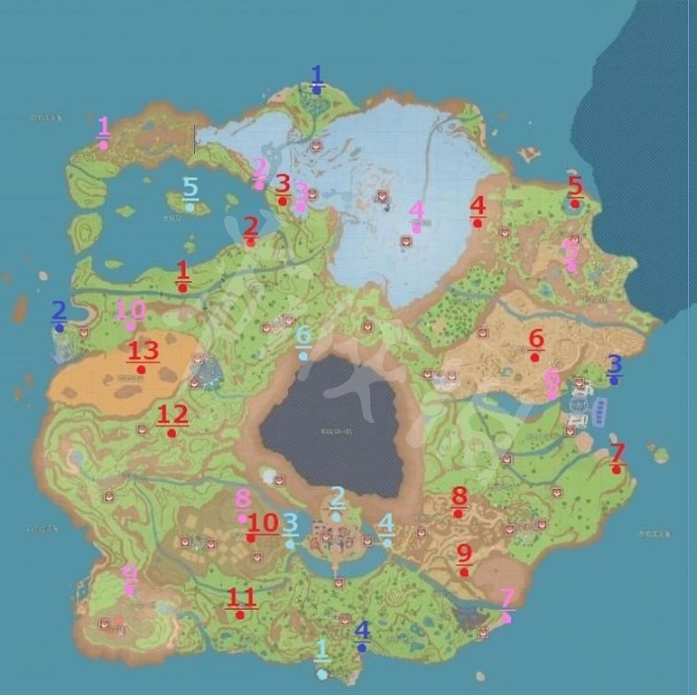 《寶可夢朱紫》飛行點位置在哪?飛行點位置大全分享 《寶可夢朱紫》飛行點位置在哪?飛行點位置大全分享