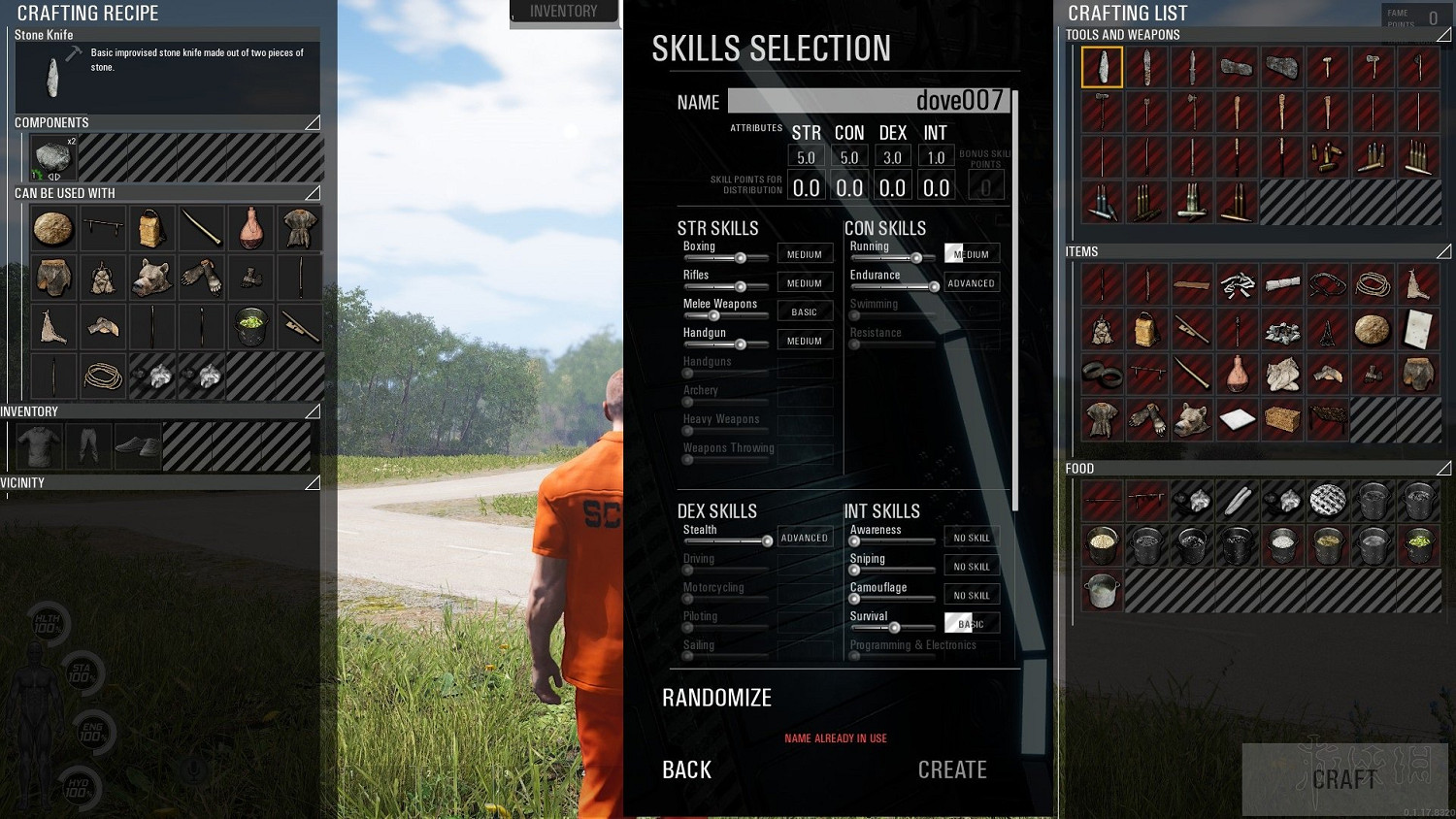《人渣》SCUM加點與製作權限關係圖文分析 SCUM怎麽投矛? 《人渣》SCUM加點與製作權限關係圖文分析 SCUM怎麽投矛?