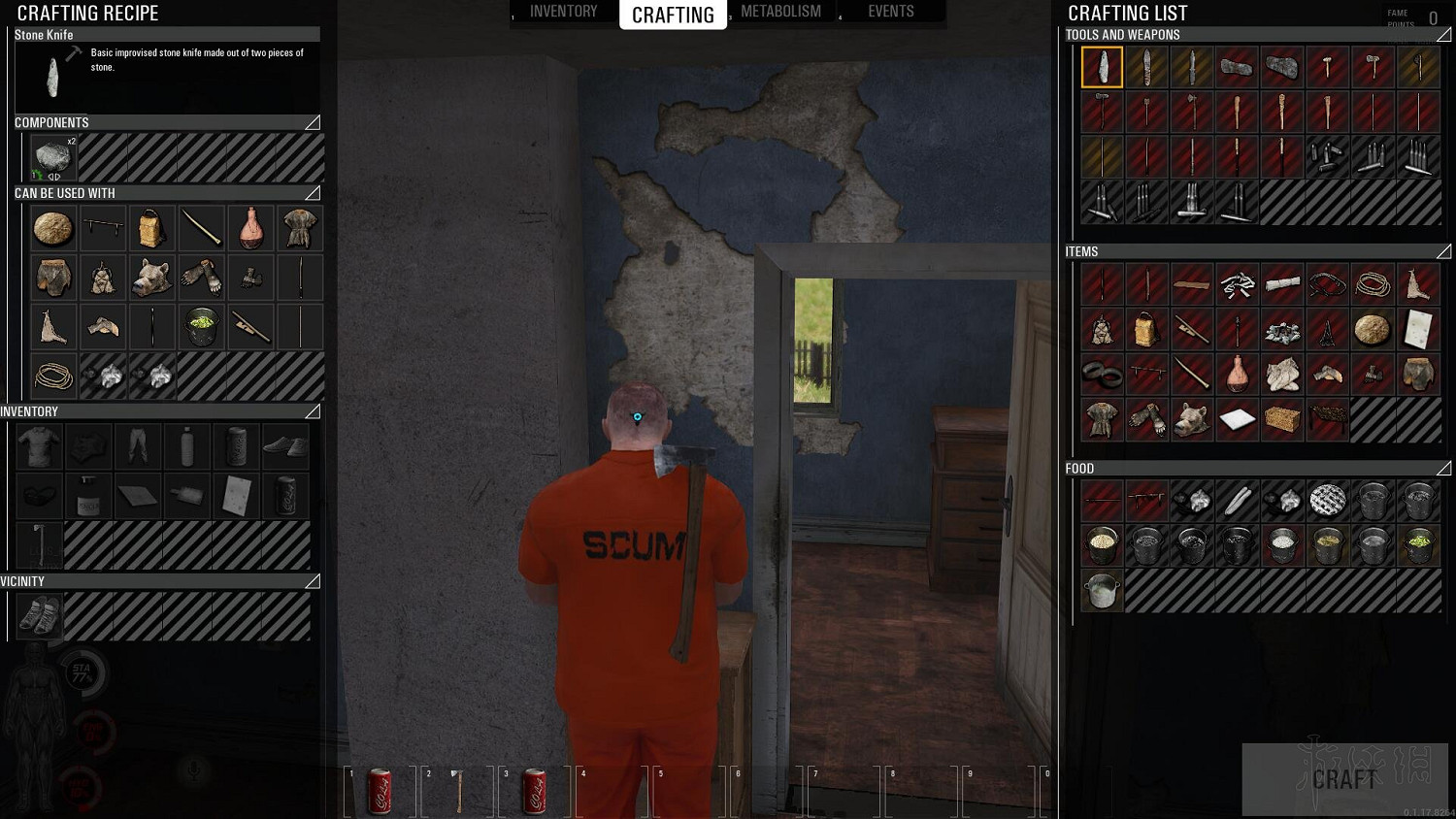 《人渣》SCUM物品製作方法圖文介紹 SCUM物品怎麽製作? 《人渣》SCUM物品製作方法圖文介紹 SCUM物品怎麽製作?