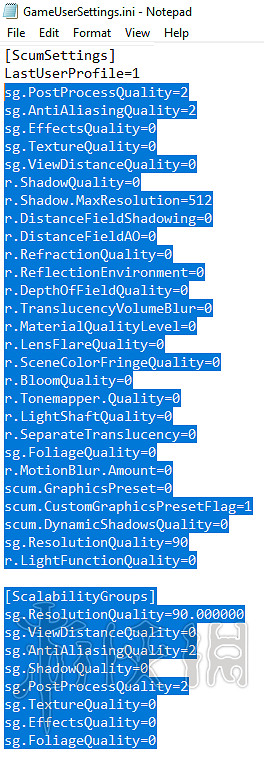 《人渣》SCUM遊戲優化方法分享 低配電腦怎麽玩SCUM? 《人渣》SCUM遊戲優化方法分享 低配電腦怎麽玩SCUM?