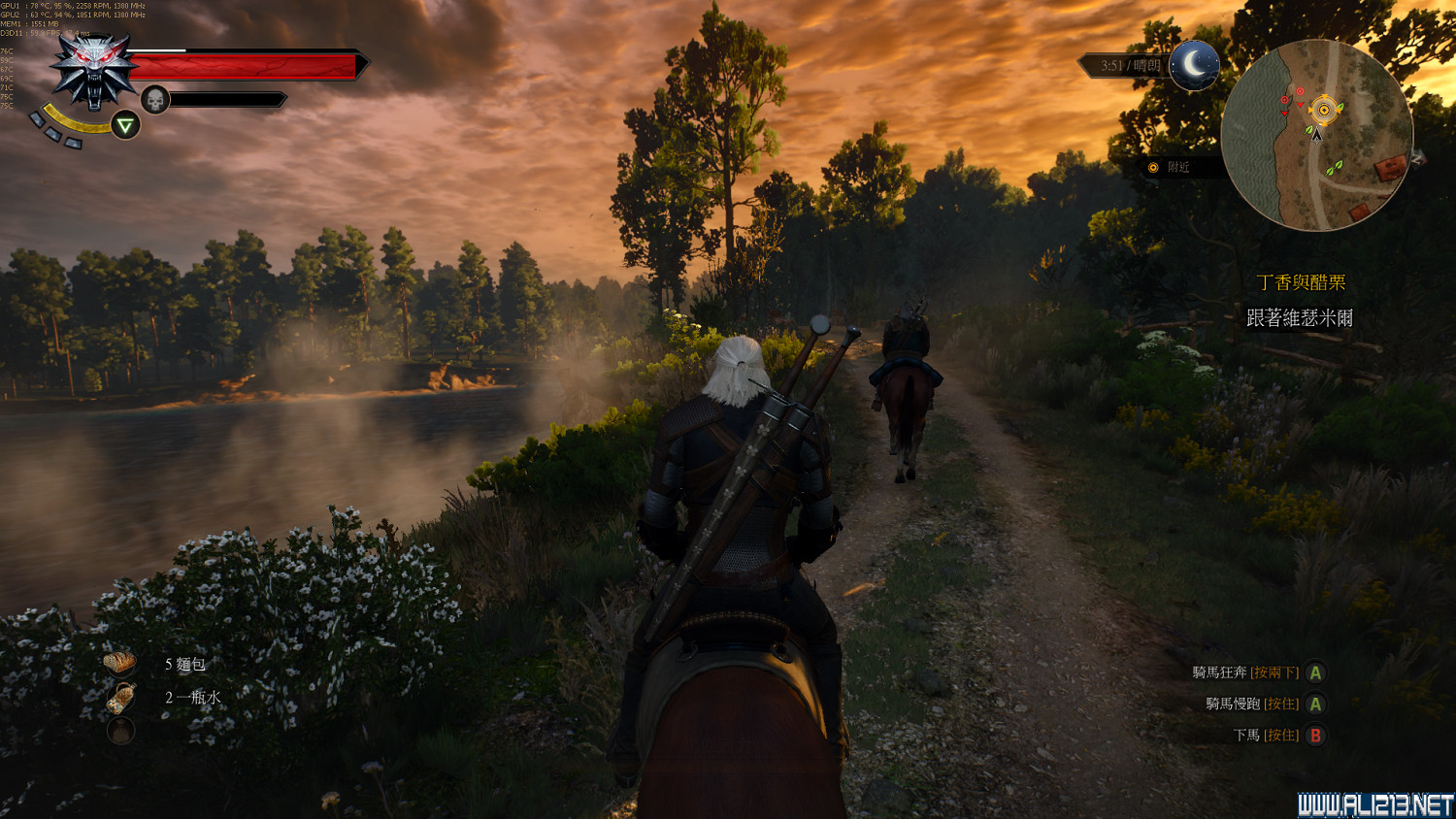 《巫師3:狂獵》970sli以及980單卡全最高畫質測試攻略 《巫師3:狂獵》970sli以及980單卡全最高畫質測試攻略