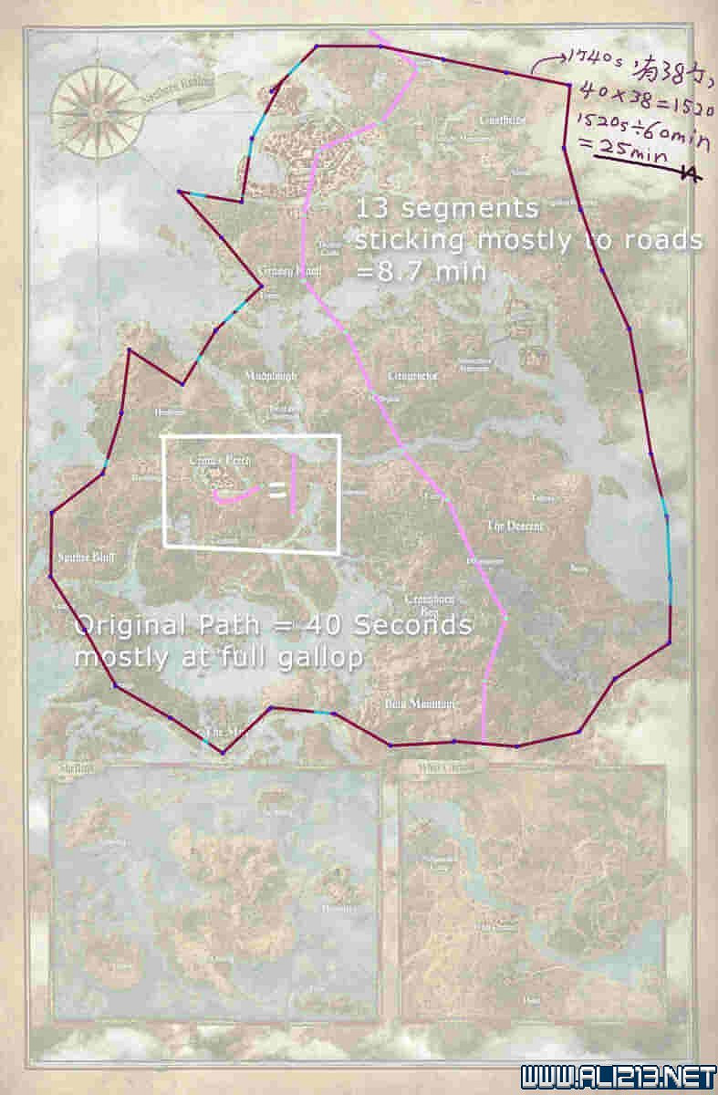 《巫師3:狂獵》最新地圖走法解析攻略 《巫師3:狂獵》最新地圖走法解析攻略