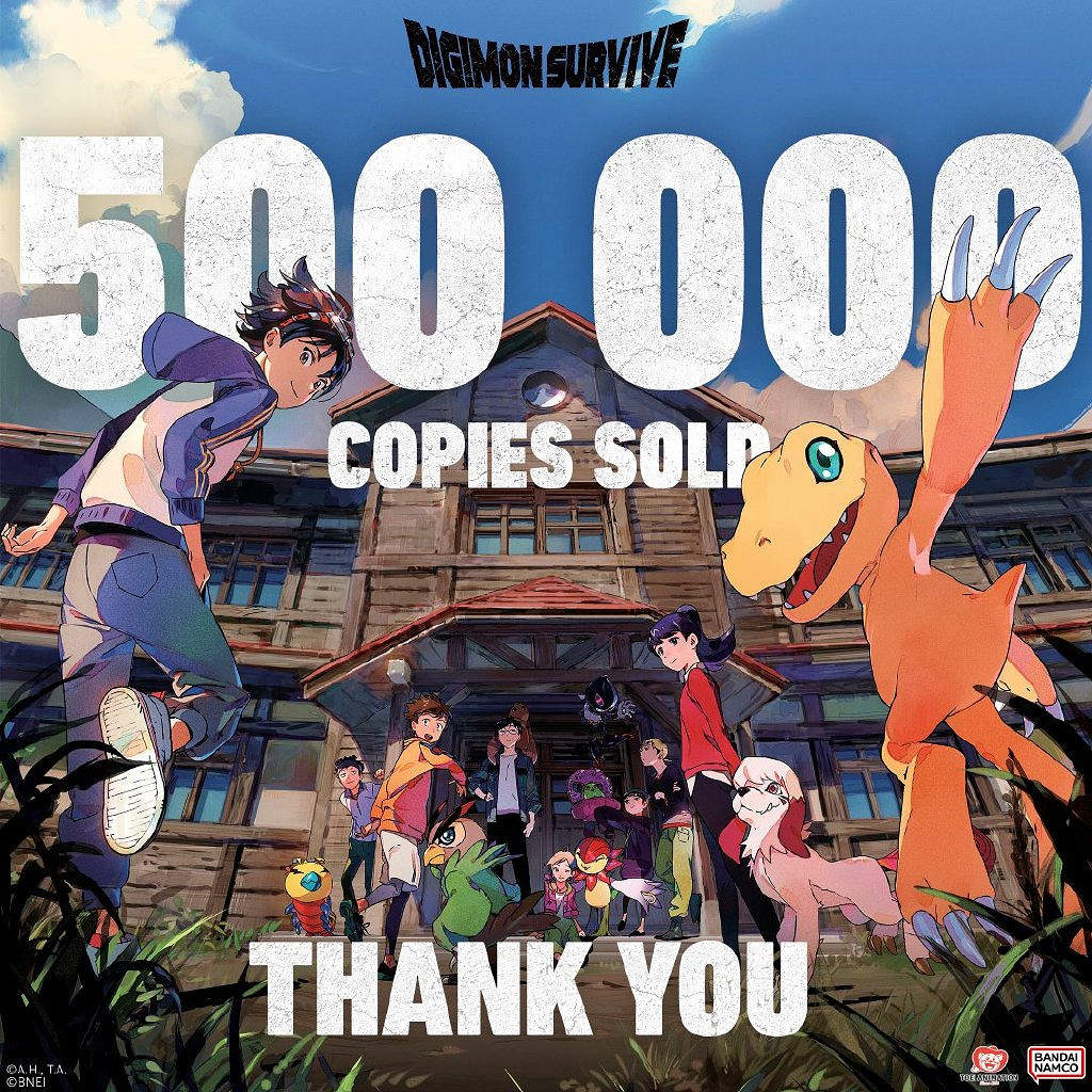 文字冒險《數碼寶貝:絕境求生》全球銷量超過50萬份 文字冒險《數碼寶貝:絕境求生》全球銷量超過50萬份