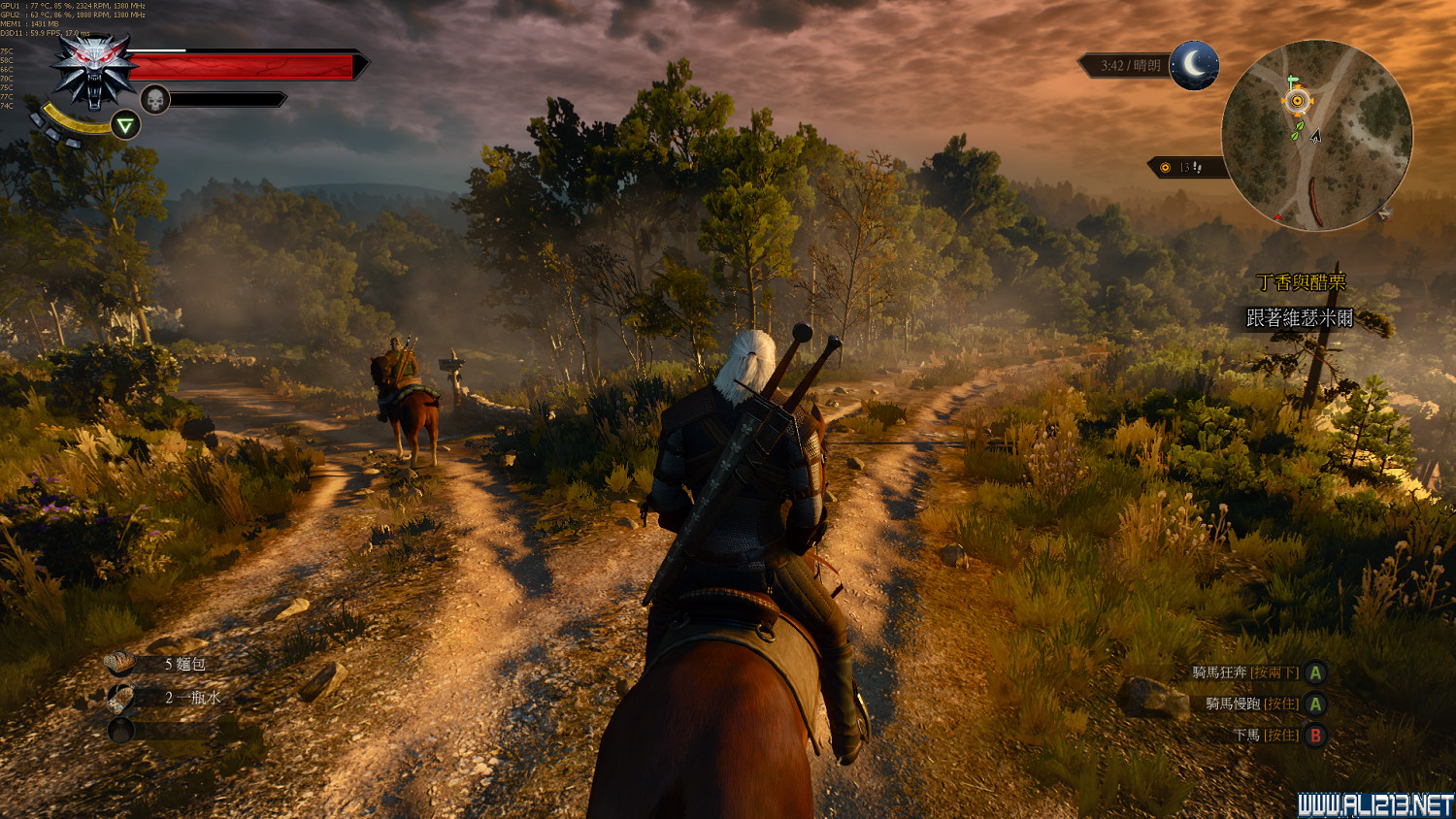 《巫師3:狂獵》970sli以及980單卡全最高畫質測試攻略 《巫師3:狂獵》970sli以及980單卡全最高畫質測試攻略