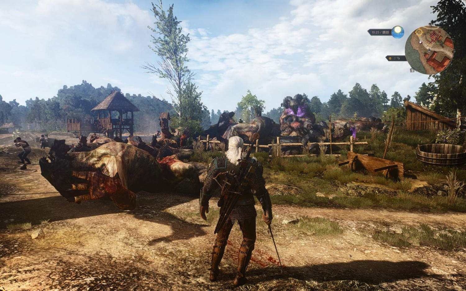 《巫師3：狂獵》1.05版白果園牛魔王觸發條件及注意事項攻略