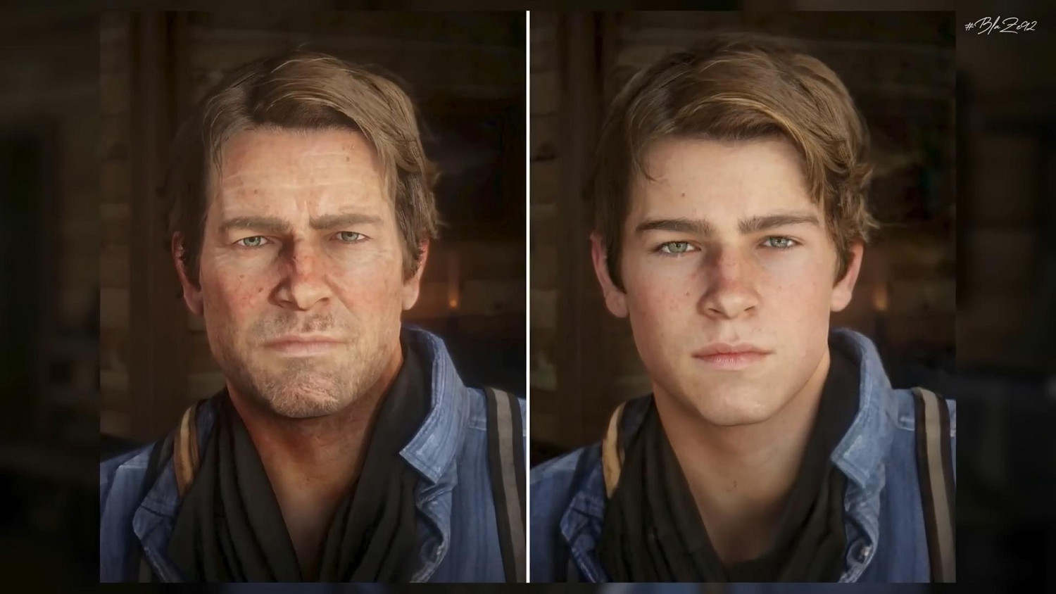 小鮮肉亞瑟！《荒野大鏢客2》幫派成員年輕化形象對比