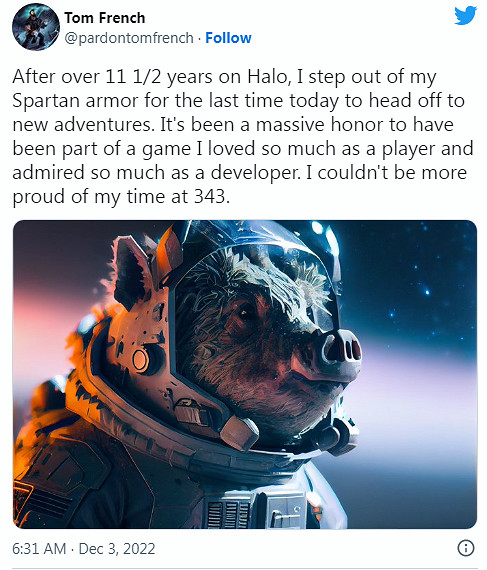 11年老兵離開 《最後一戰:無限》多人遊戲總監從343離職 11年老兵離開 《最後一戰:無限》多人遊戲總監從343離職