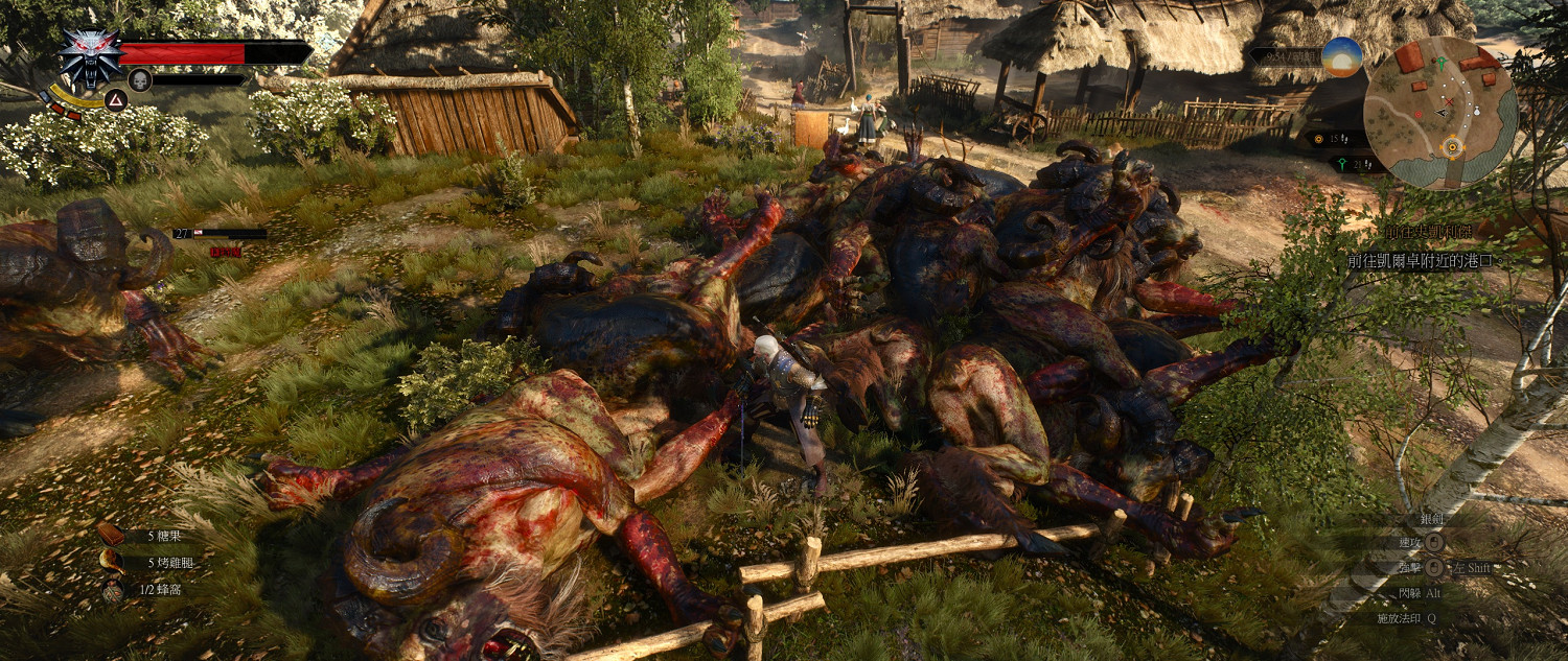 《巫師3：狂獵》百果園彩蛋 百果園屠牛彩蛋觸發方法攻略