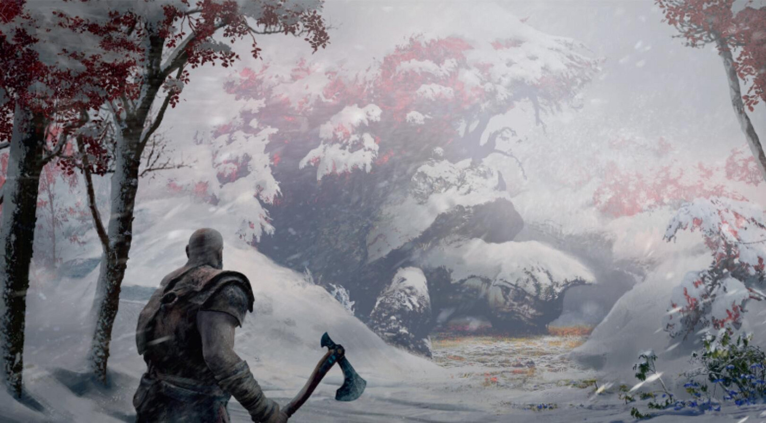 《戰神：諸神黃昏》早期概念圖曝光 奎爺更凶神惡煞