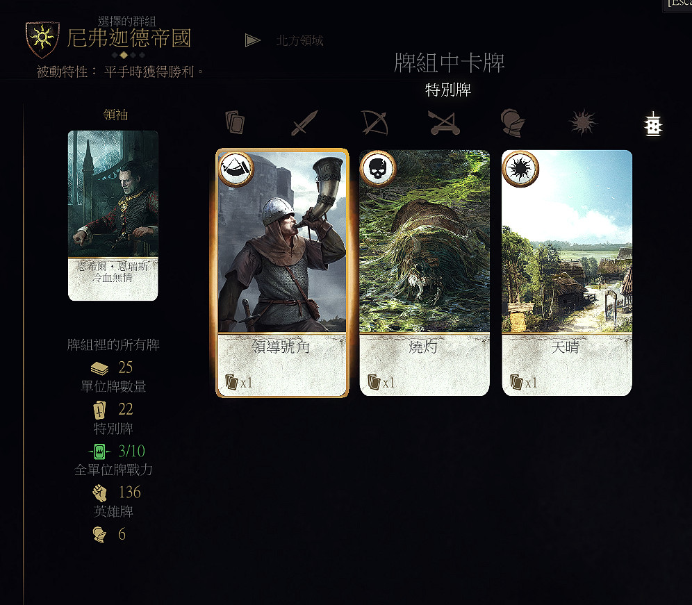 《巫師3:狂獵》昆特牌玩法攻略 卡組及打法 《巫師3:狂獵》昆特牌玩法攻略 卡組及打法