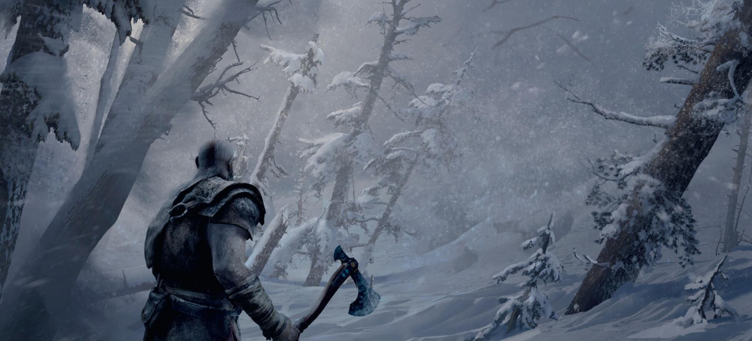 《戰神：諸神黃昏》早期概念圖曝光 奎爺更凶神惡煞