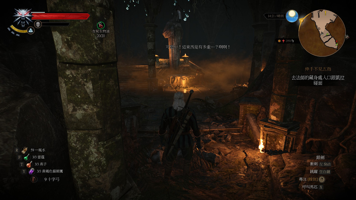 《巫師3：狂獵》諾維格瑞下水道精靈遺跡路徑圖文詳解