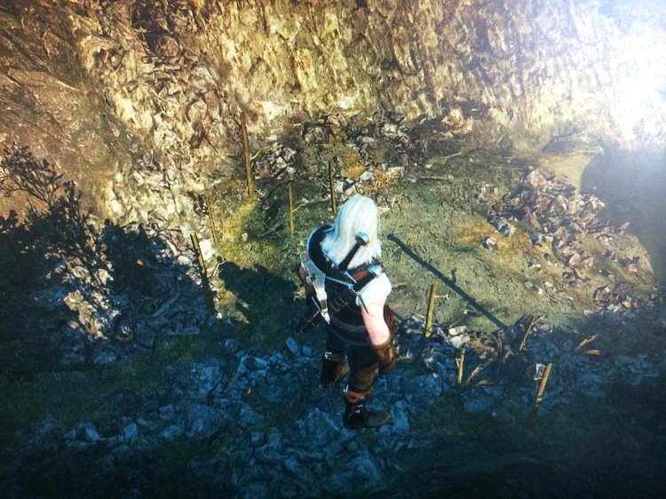 《巫師3：狂獵》威倫左下角鮑爾德山(大樹)魔力之所走法解析