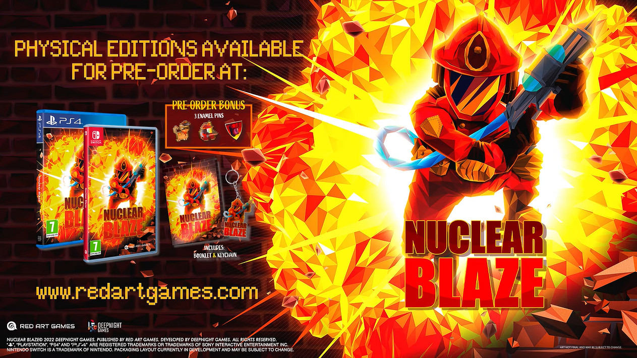 《死亡細胞》作者新作《核烈焰》宣布登陸主機平台