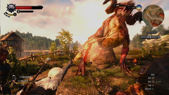 《巫師3：狂獵》各種牛魔王打法解析攻略 牛魔王怎麽打