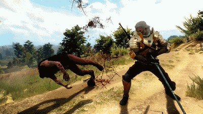 《巫師3:狂獵》全處決招式動作動態圖一覽 《巫師3:狂獵》全處決招式動作動態圖一覽