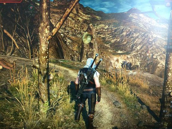 《巫師3：狂獵》威倫左下角鮑爾德山(大樹)魔力之所走法解析