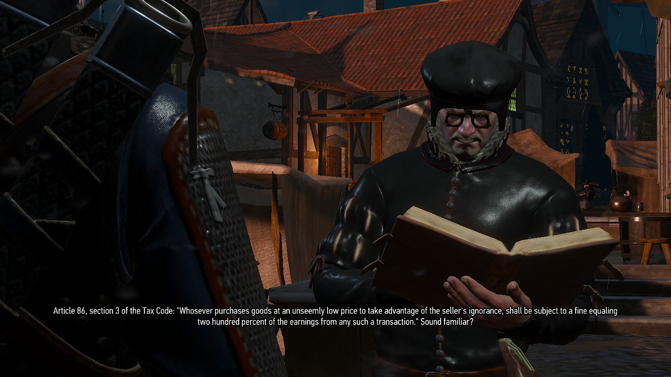 《巫師3:狂獵》DLC石之心稅務官搞笑彩蛋分享 《巫師3:狂獵》DLC石之心稅務官搞笑彩蛋分享