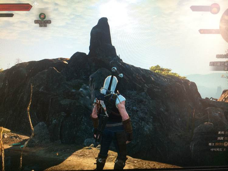 《巫師3：狂獵》威倫左下角鮑爾德山(大樹)魔力之所走法解析