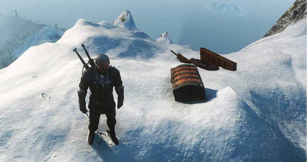 《巫師3：狂獵》雪山頂寶箱位置坐標解析攻略 最高的寶箱