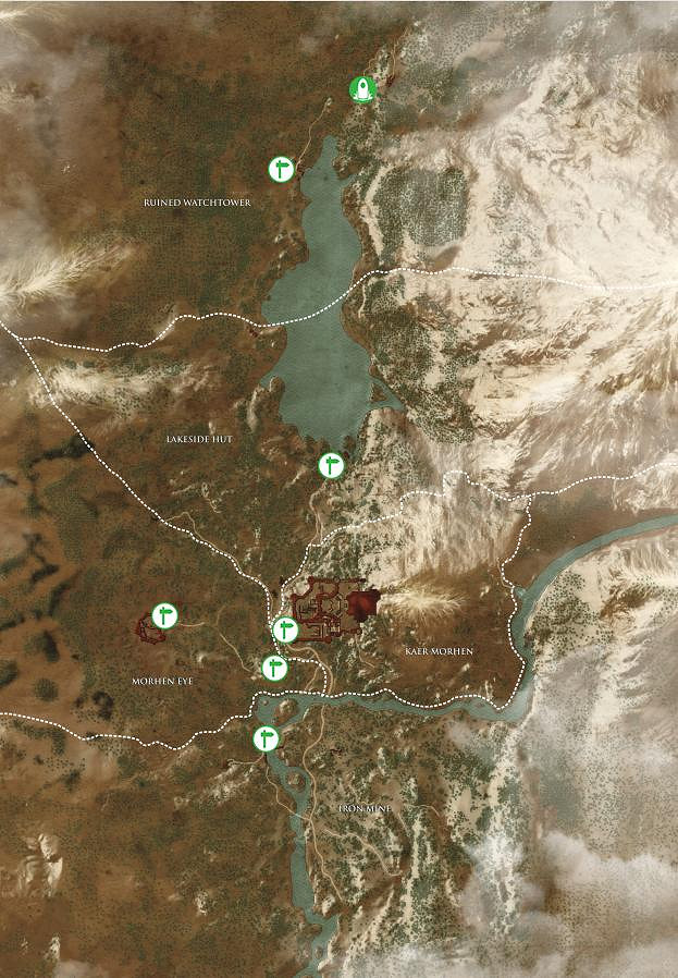 《巫師3：狂獵》所有魔力之所、昆特牌玩家和銷售卡牌的旅行者的位置圖一覽