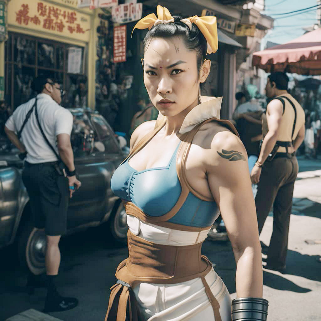 春麗默認性感化?AI畫圖繪製《快打旋風》角色太逼真 春麗默認性感化?AI畫圖繪製《快打旋風》角色太逼真