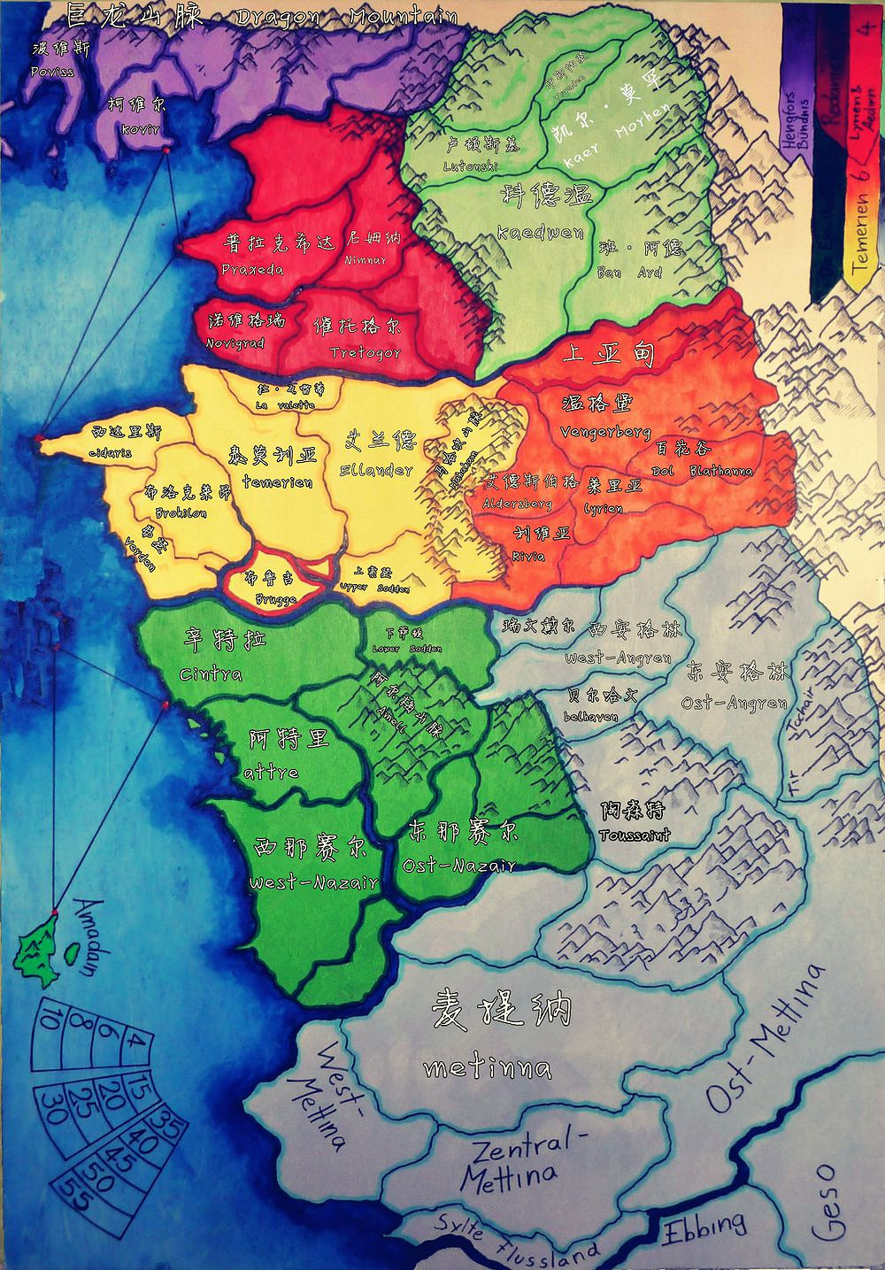 《巫師3：狂獵》獵魔士世界地圖中文版圖覽