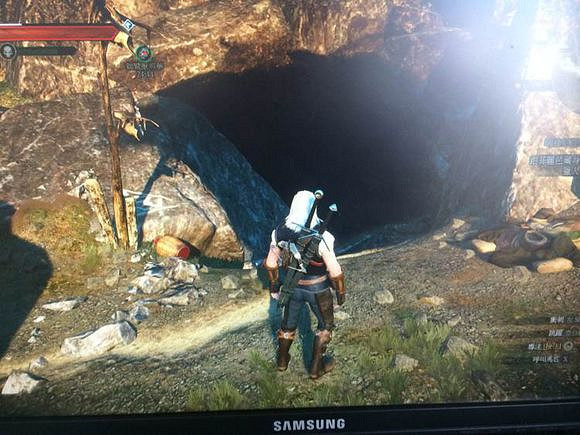 《巫師3：狂獵》威倫左下角鮑爾德山(大樹)魔力之所走法解析