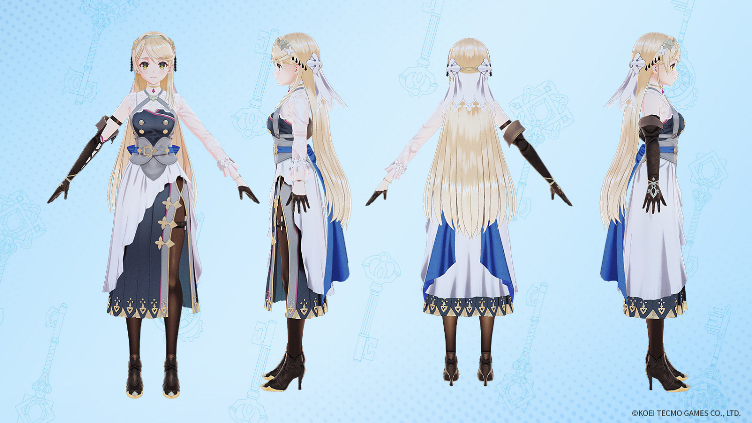 肉腿!《萊莎3》官方公開角色設定資料和3D建模 肉腿!《萊莎3》官方公開角色設定資料和3D建模