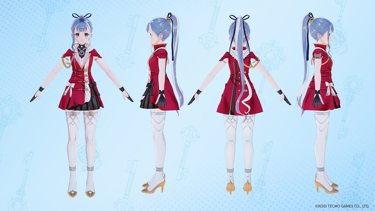 肉腿!《萊莎3》官方公開角色設定資料和3D建模 肉腿!《萊莎3》官方公開角色設定資料和3D建模