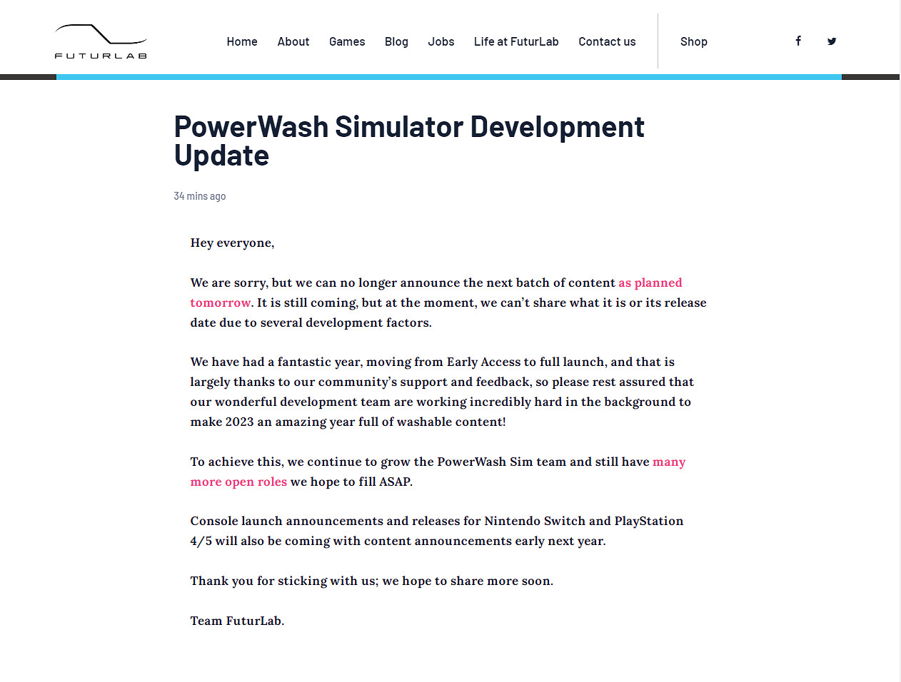 咕咕咕?《衝就完事模擬器》PS/Switch版終於發布新公告 咕咕咕?《衝就完事模擬器》PS/Switch版終於發布新公告