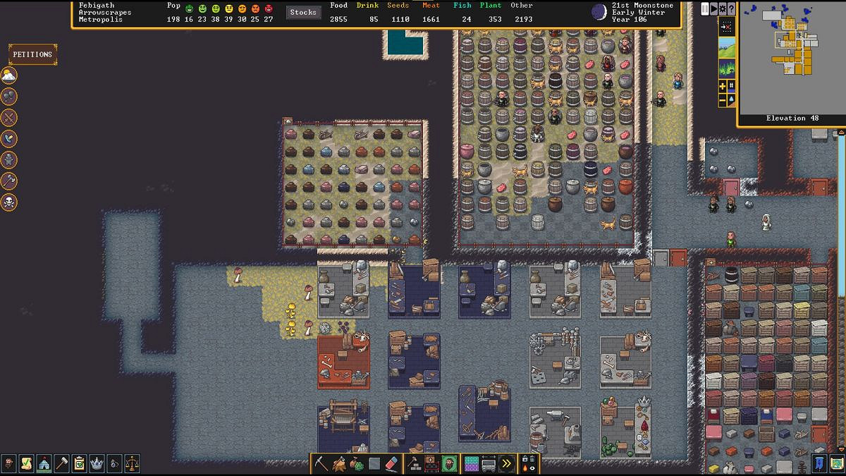 《矮人要塞》PC Gamer評測84分:無可比擬的獨特體驗